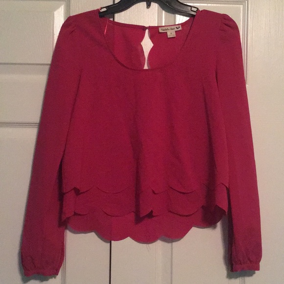 Pink open back top! - Picture 1 of 3